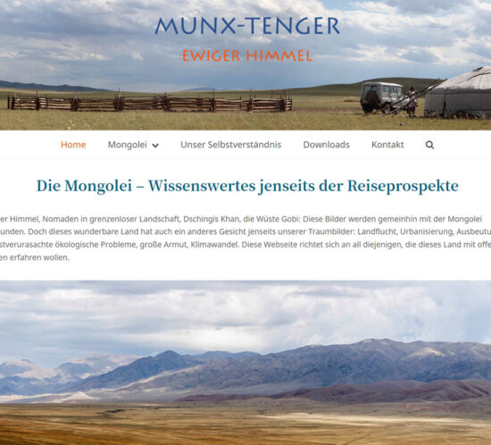 Munx-Tenger Website