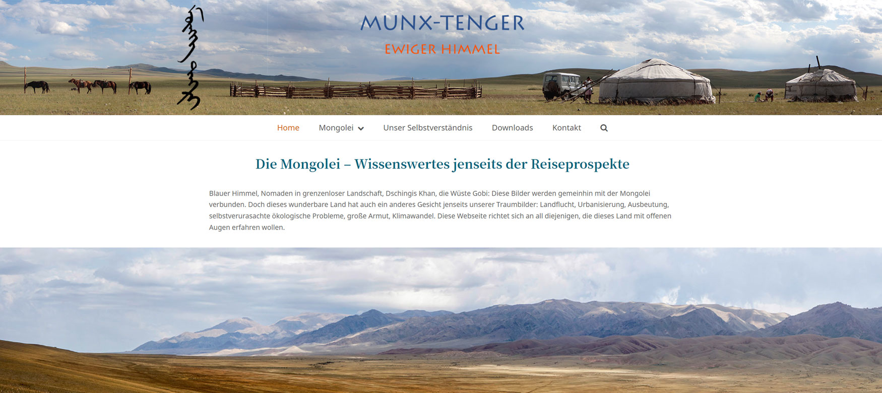 Munx-Tenger Website